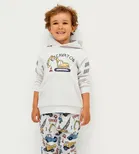 Cotton Blend Printed Hoodie for Kids 