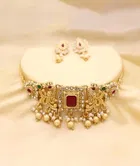 Premium Quality Trending Design Choker Jewellery Set For Women & Girls
