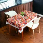 PVC Printed 4 Seater Table Cover 
