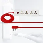 Hillgrove Power Extension Board with 4 Universal Socket and 1 Switch with 2 Meter Long Cable Surge Protector for Home/Computer/Fridge 4 Socket Extension Boards  