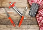Gas Lighter with Grater & Knife with Peeler 
