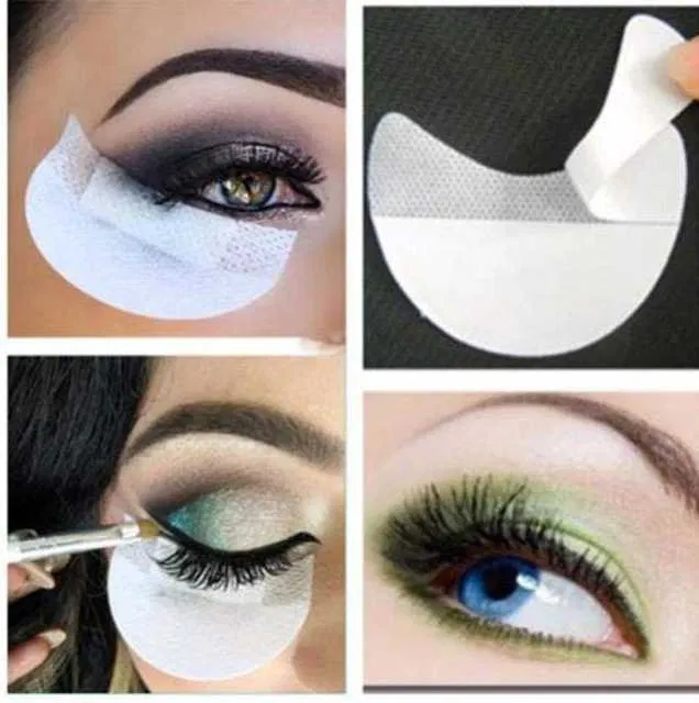 Eyeshadow Shields Professional Lint Free Under Eye Eyeshadow Gel Pad Patches for False Eyelash Extensions Sticker (SE-25)