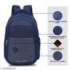 Polyester Backpack for Men & Women, Blue