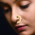 Gold Plated Alloy Nosepin for Women 