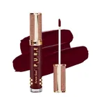 Seven Seas Liquid Lipstick for Women, Maroon Shade 