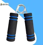 AJRO DEAL V HAND GRIP -BLUE Strengthener, Soft Foam Hand Wrist Power, Forearm Exerciser-Multicolor Hand Grip/Fitness Grip (Pack of 1)