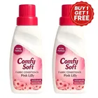 Comfy Soft Fabric Coditioner Pink Lily 2X200 ml (Buy 1 Get 1 Free)