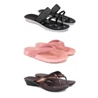 Combo of Flats with Slippers for Women 