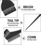 Latest Hair Colour Mixing Kit 1 Bowl and 3 Brushes 