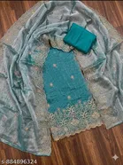 Printed Patiala Suit with Floral Pattern for Women 