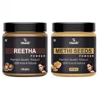 Natural Reetha & Methi Seeds Powder for Skin & Hair 