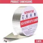 REALISTIC AIRCOOL Self Adhesive Super Strong Waterproof roof leak tape DUCT TAPE, Manual, Set of 1, Silver