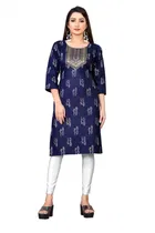 A-Line Cotton Kurti for Women 