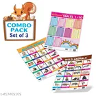 Bookford Publications My small chart Wild Animals, Action Words & Tables 