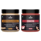 Natural Ashwagandha & Onion Powder for Skin & Hair 
