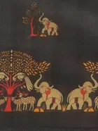 शारदा क्रिएशन मैसूर सिल्क प्रिंटेड साड़ी 