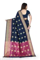 Banarasi Silk Zari Woven Saree for Women 