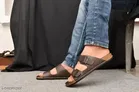 Sliders for Men (Brown, 6)
