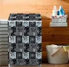 Knit Printed Top Load Washing Machine Cover 