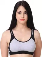 Cotton Blend Non Padded Bra for Women 