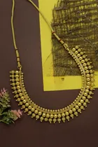 Zircon Gold-plated Necklace Set for Women 