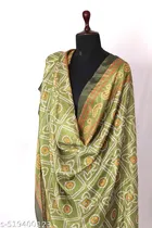 Art Silk Printed Dupatta for Women & Girls, Multicolour 
