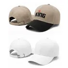 Baseball Cap for Men, Brown & White, Pack of 2