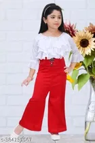 Hosiery Cotton Clothing Set for Girls 