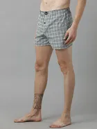 Cotton Checkered Boxers for Men 