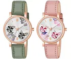 Designer Leather Analog Watch for Women & Girls 