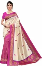 SVB साड़ी मैसुर सिल्क कलमकारी साड़ी 