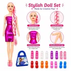 Girl Fashion Doll with Accessories