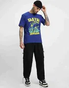 Polyester Round Neck T-Shirt for Men 