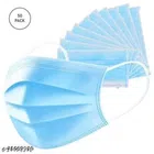 Non-Woven PPE Masks (Blue, Pack of 50)