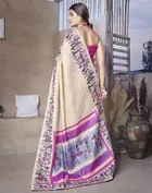 Art Silk Printed Saree for Women 