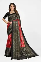 Art Silk Printed Saree for Women 