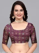 Linen Striped Saree for Women 