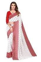 Georgette Printed Saree for Women 