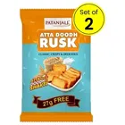 पतंजलि आटा दूध रस्क 2X182 g 