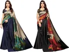 Khadi Silk Printed Saree for Women 