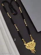 Alloy Mangalsutra with Pendant & Chain for Women 