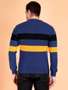 Full Sleeves Sweater For Men, Blue 