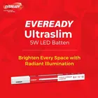 EVEREADY 5W 1ft Batten 4kV Surge Protection Lasts Upto 25000 Hours 5 W 30 cm Tube Light  