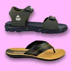 Combo of Sandals with Slippers for Men 
