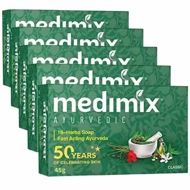 मेडिमिक्स आयुर्वेदिक क्लासिक 18 हर्ब्स साबुन 5X40 g (4 के साथ 1 मुफ़्त)