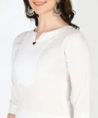 Rayon Solid Kurti for Women 