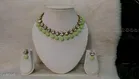 Stylish Women'S Jewellery Set, Green