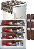 Knit 7 Pcs Fridge Cover Set 