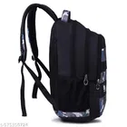 Polyester Backpack for Men & Women, Black