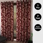 Alaqsa Abstract Polyester Door Curtain 7Ft Combo 
